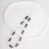 ins Sweet fairy style butterfly phone chain, versatile colorful beaded woven transparent phone lanyard, chain bag and pendant details Picture